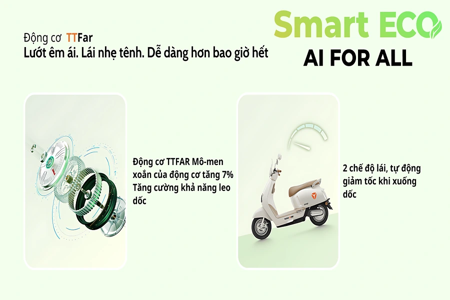 Xe máy điện YADEA OSSY 19 Yadea-Ossy-dong-co-TTFar-va-nhieu-che-do-lai-Phoxedien